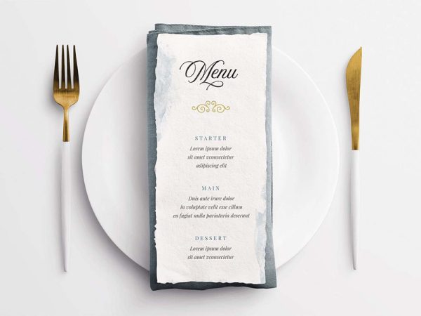 Wedding Menu